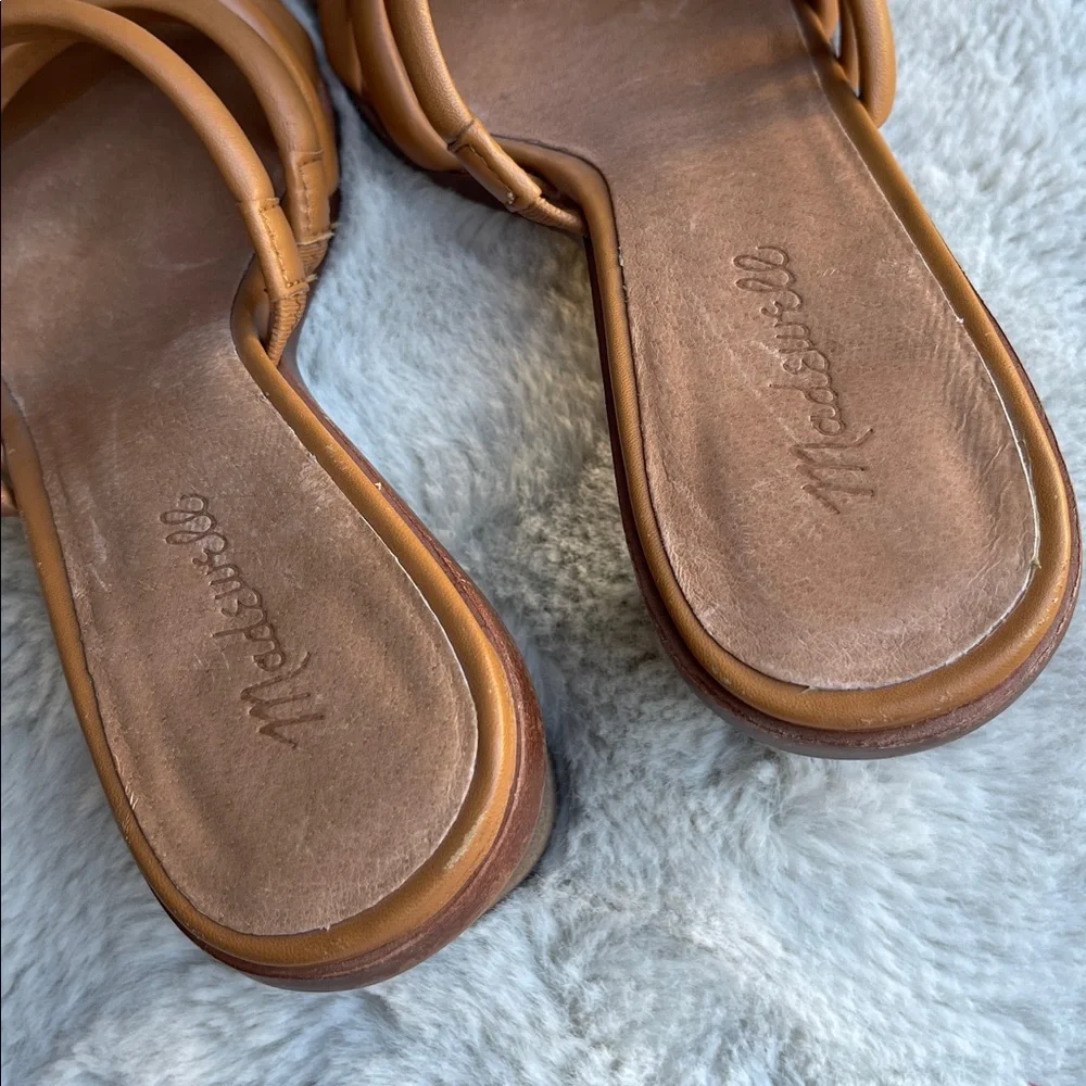 Madewell Addie High heel Strappy Sandals in tan size 9.5